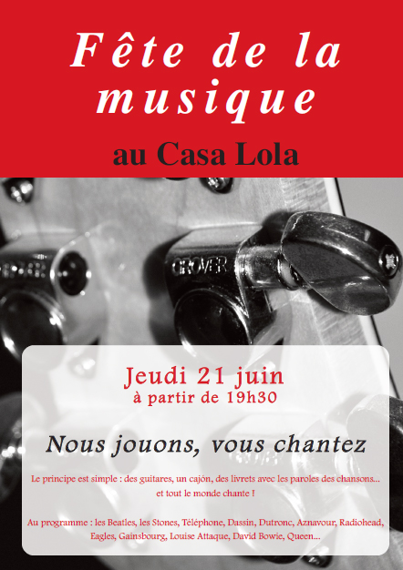 Apéro Karaoké Live pour la fête de la musique