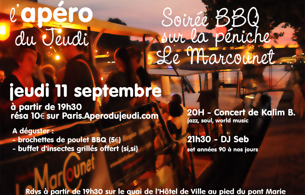 L’Apéro du Jeudi maintenant c’est tous les jeudis