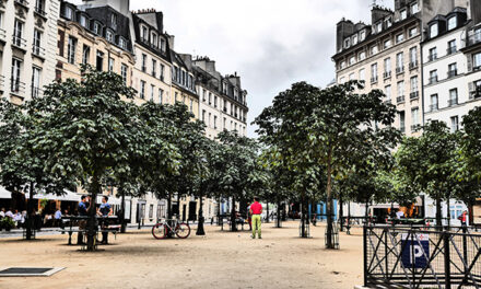 Apéro Place Dauphine : pas de pluie et de bien jolis sourires