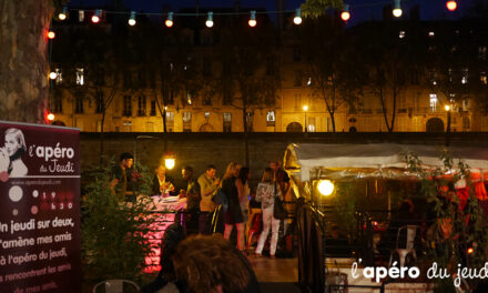 L’Apéro guinguette sur notre péniche préférée