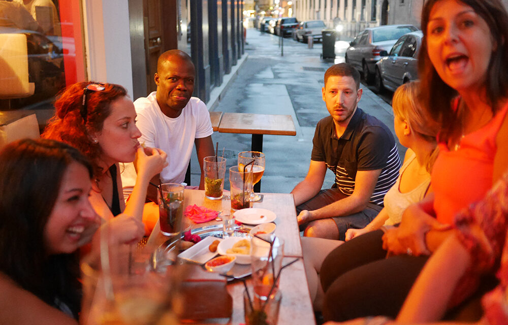 Bar l’Evolution : terrasse lounge et mojito