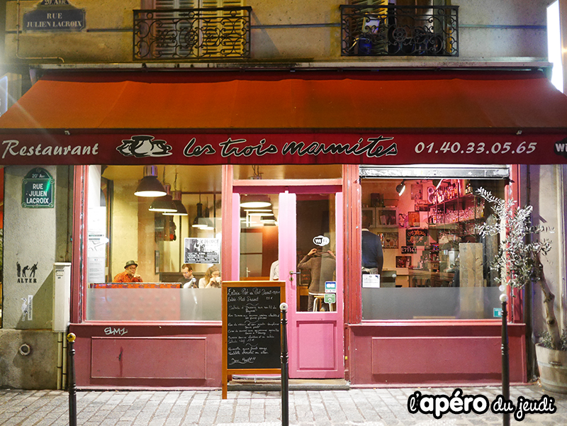 3 marmites, une soupe et une Bap Bap du côté de Ménilmontant