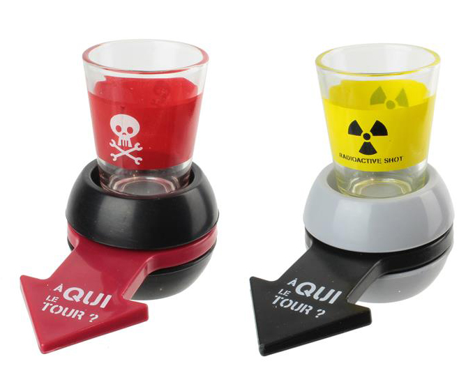 verre shooter jeu à boire