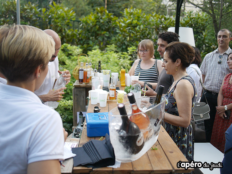 apéro le Jardin paris