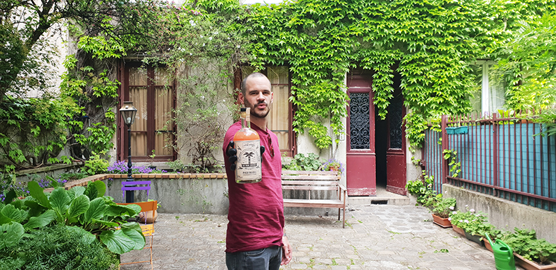 Des cocktails Né sur une Ile livrés sur Paris